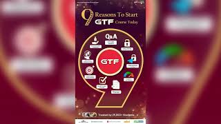 This Navratri Get ready to unlock 9 incredible reasons to invest in our GTF course🎉
