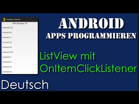 ListView mit OnItemClickListener