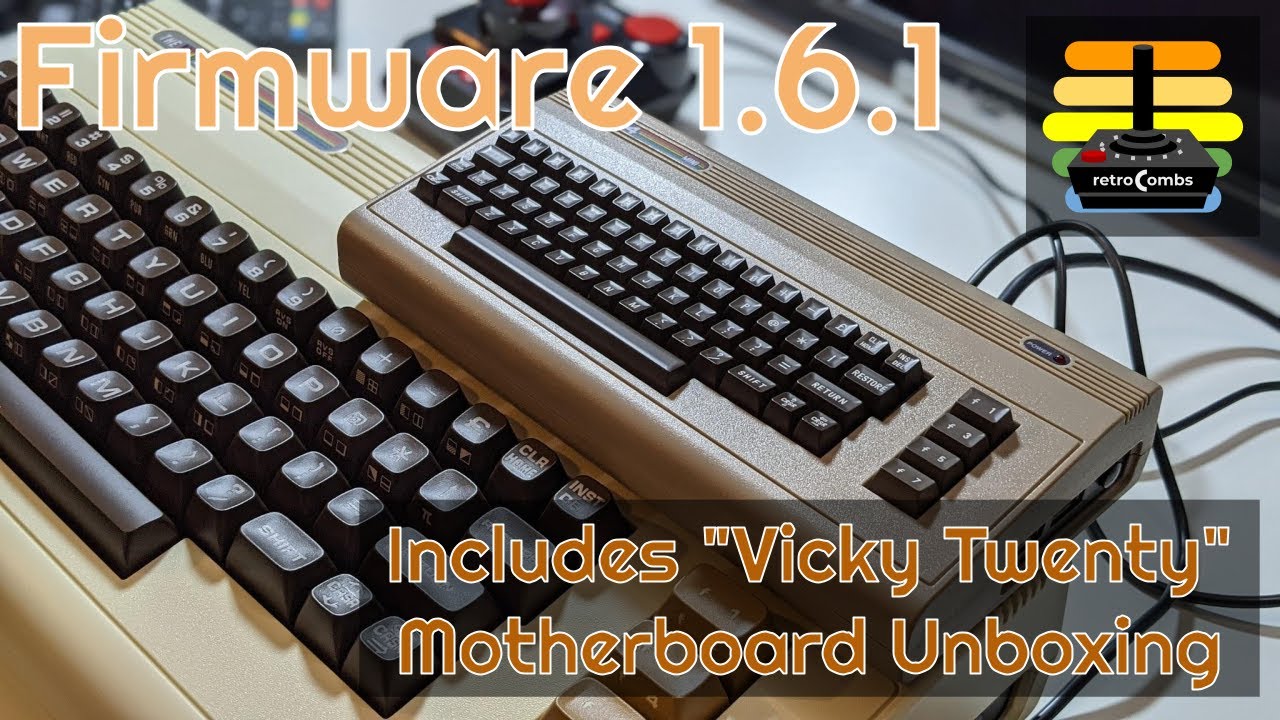 TheC64 and TheVIC20 Firmware Upgrade to 1.6.1 and a Vicky Twenty