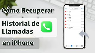 Recuperar Llamadas Borradas En Iphone Con Sin Respaldo