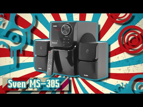 Обзор мультимедийной акустики 2.1 Sven MS-305