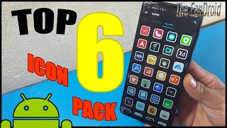 6 PAQUETES DE ICONOS IMPRESIONANTES PARA ANDROID - 2021 / THE FANDROID screenshot 4