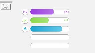 PowerPoint animation 5 steps infographic slide design  |PowerPoint Presentation | animation |