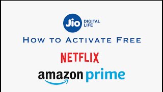 How to Activate Free Netflix - Amazon Prime on Jio PostPaid Plus ! screenshot 1