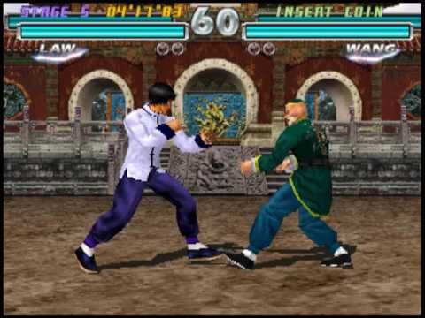 Tekken Tag 1 ( Arcade ) - Law / Bryan Playthrough ( Aug 10, 2016 )