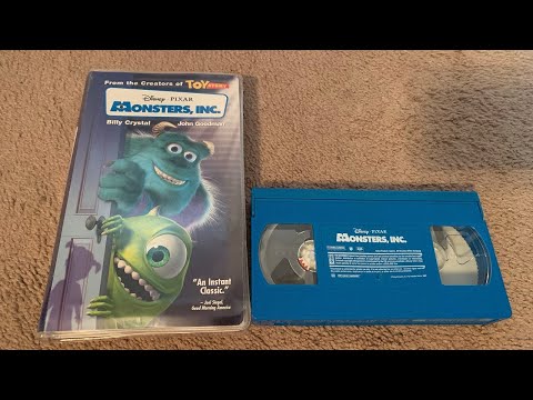 Opening to MONSTERS INC VHS 2002