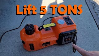 Review of Electric Car Jack by nextmoonyt 6,571 views 1 year ago 14 minutes, 8 seconds