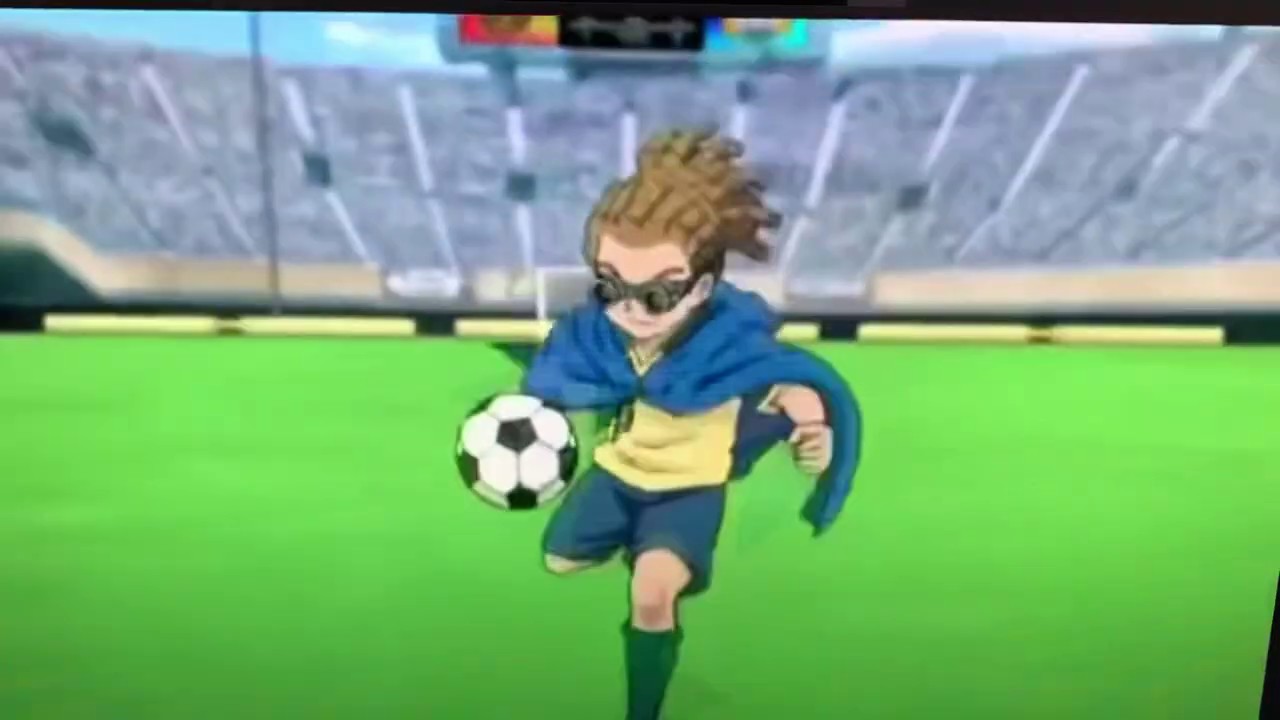 鬼道有人と豪炎寺修也と円堂守の必殺技のイナズマブレイク Youtube