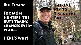 TIMING THE RUT each hunting season