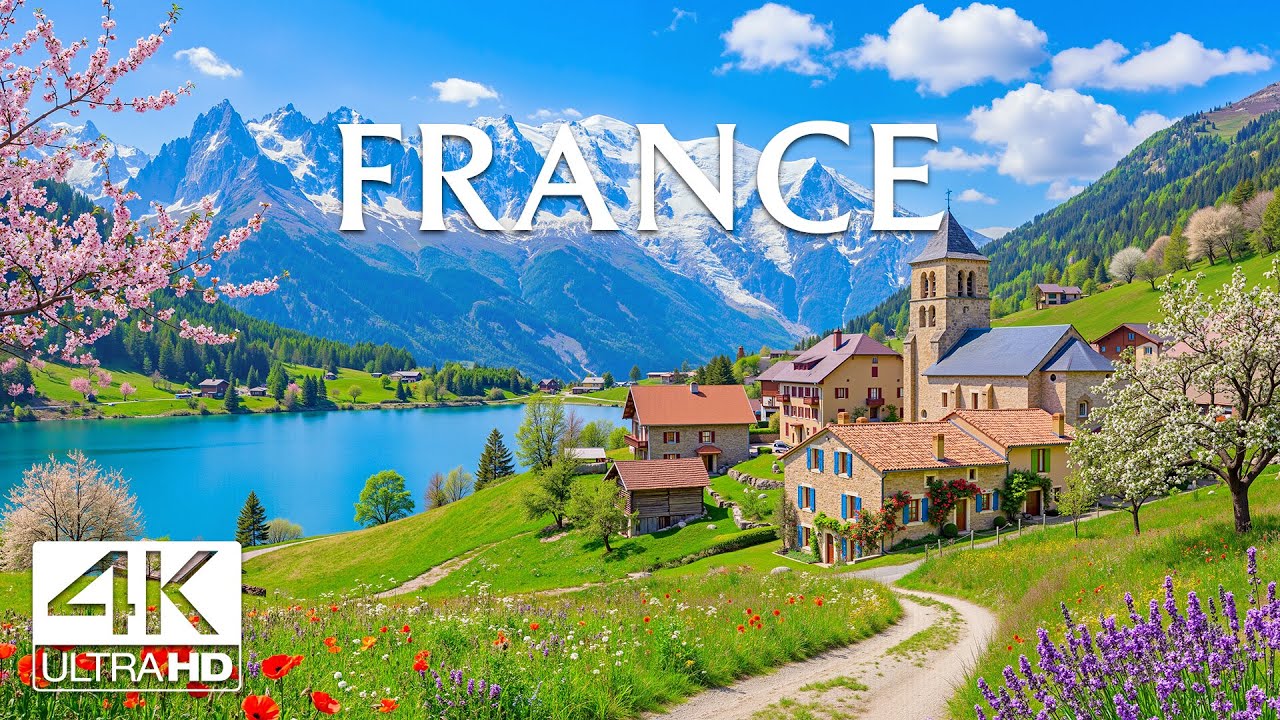 France 4K | Unreal Natural Beauty on Earth – Lavender Fields, Alpine Peaks & Timeless Landscapes