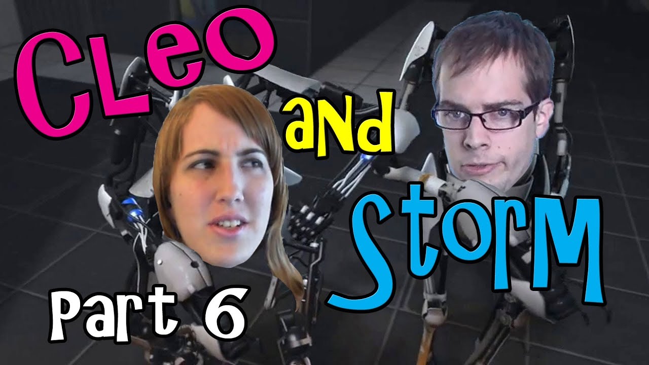 Portal 2 Co-op with StormDainProductions and GamesR4FITE: Part Six- Ermahgerd Lazors