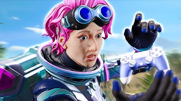 MnK Player tries CONTROLLER on Apex (Apex Legends Season 15)