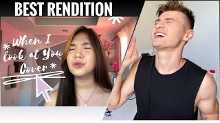 Elaine Duran - When I Look At You [ INCREDIBLE !!! ] Honest Reaction