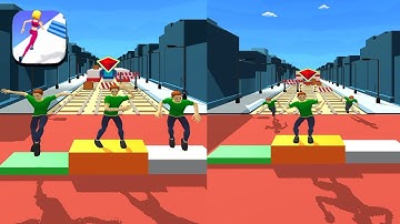 Parkour Race : Epic Run 3D 🏃‍♀️🏃‍♂️👞  Gameplay All Levels Walkthrough iOS,Android New Game Update