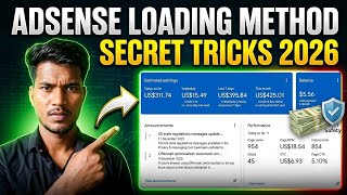 AdSense लोडिंग कैसे करें | Adsense New Method 2026 | New Tricks | Blogger Website Earning 