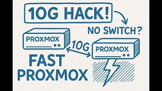 Celebrity No 10G Switch? Link Proxmox Nodes for 10G Speeds (WITHOUT Buying a Switch! Wealth