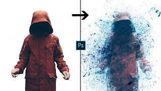SHATTER EFFECT | Adobe photoshop tutorial screenshot 5