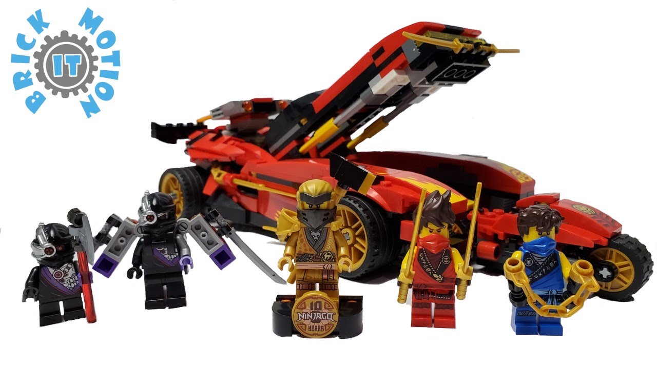 LEGO NINJAGO 71737 X-1 Ninja Charger speed build. - YouTube