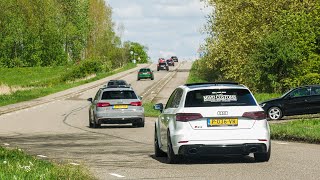 AUDI RS ACCELERATIONS - 50x RS3, 10x TTRS, ABT RS6-S & More!