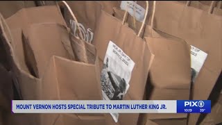 MLK Day of service tribute in Mount Vernon
