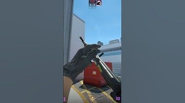 Deep Smoke For Take OUTSIDE On Nuke In CS2 #cs2 #shorts