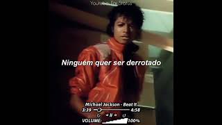 Michael Jackson Beat It LEGENDADO