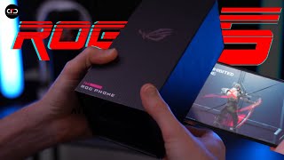 Asus ROG Phone 5 relaxing unboxing | Designed for Gamers, 18GB Ram 🔥🎮