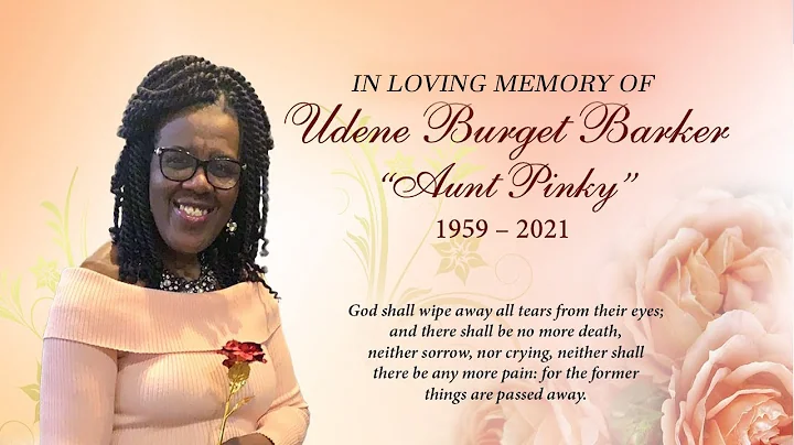 Celebrating the Life of Udene Burget Barker
