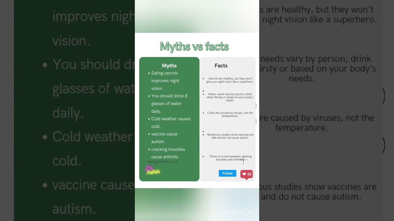 myths vs facts 