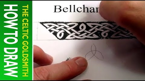 How To Draw Celtic Patterns 76 - Triskele variant 1, Aberlemno II, Celtic Cross part 5 of 5