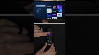 how do you restart roku tvs using only the remote? #shorts