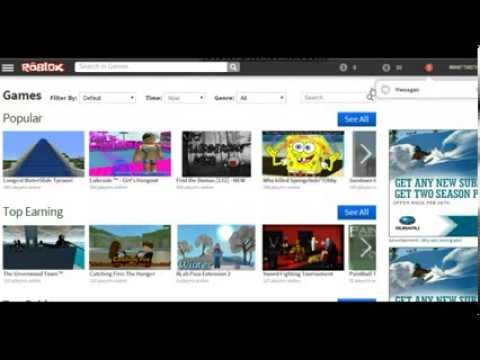 Roblox Early 2014 Website Layout Youtube - 2014 roblox games