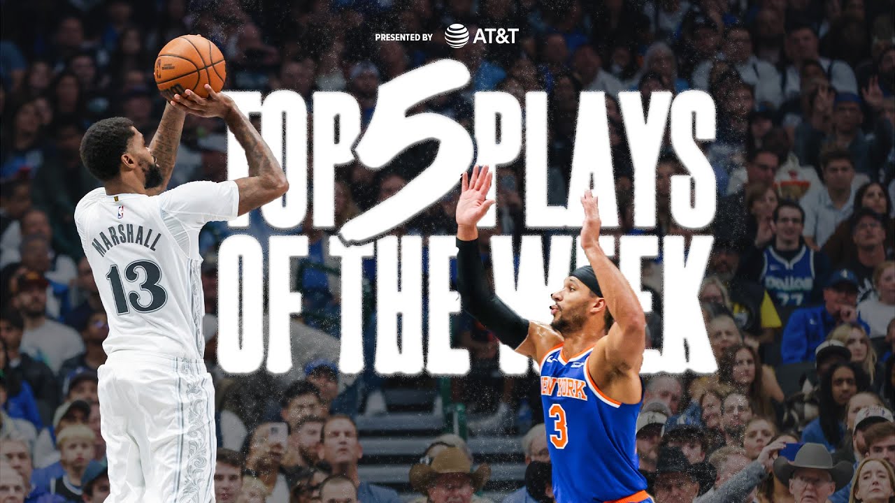 Top 5 Plays of the Week 11/25/24 11/30/24 YouTube