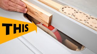 Perfect Edges Jointer on the Table Saw  Easy To Make!