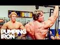 Lou Ferrigno wants to be like Arnold Schwarzenegger | Pumping Iron | Arnold Schwarzenegger