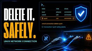 How to Safely Delete Connection Names in Linux | nmcli Tutorial