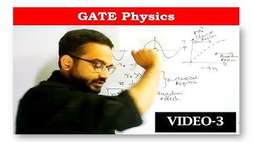 GATE Physics | Video-3 | Problems on FET & Quantum Regime-Classical Regime | Physics Hub