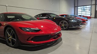 UNE VINGTAINE DE SUPERCARS RIEN QUE POUR NOUS ! (JE MANŒUVRE UNE HURACAN STO ! )