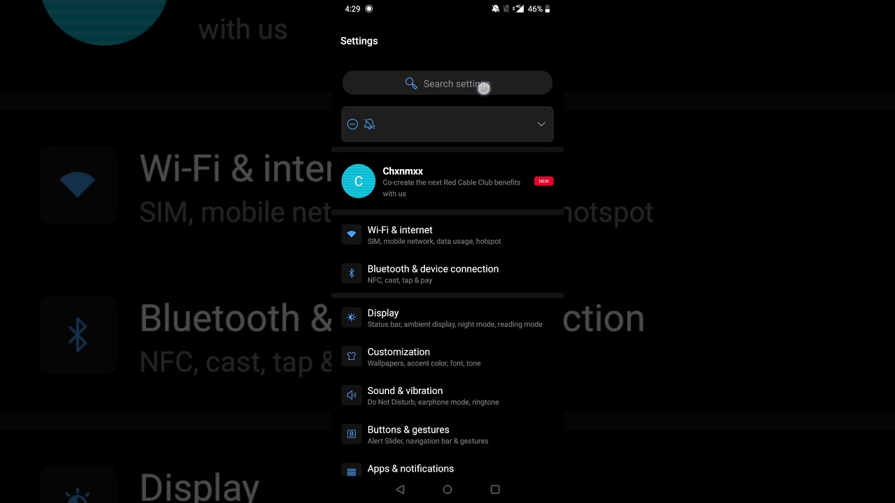 How to apply DARK MODE in ONEPLUS 6T - YouTube