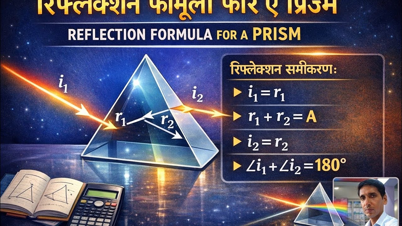 #RefractionByPrism #RefractionFormula #PrismFormula #RayOptics#NEETPhysics #JEEPhysics #LightChapter