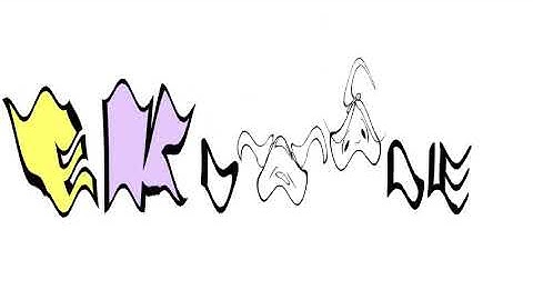 EK Doodles Logo in VideoEditBot Reverb Effect