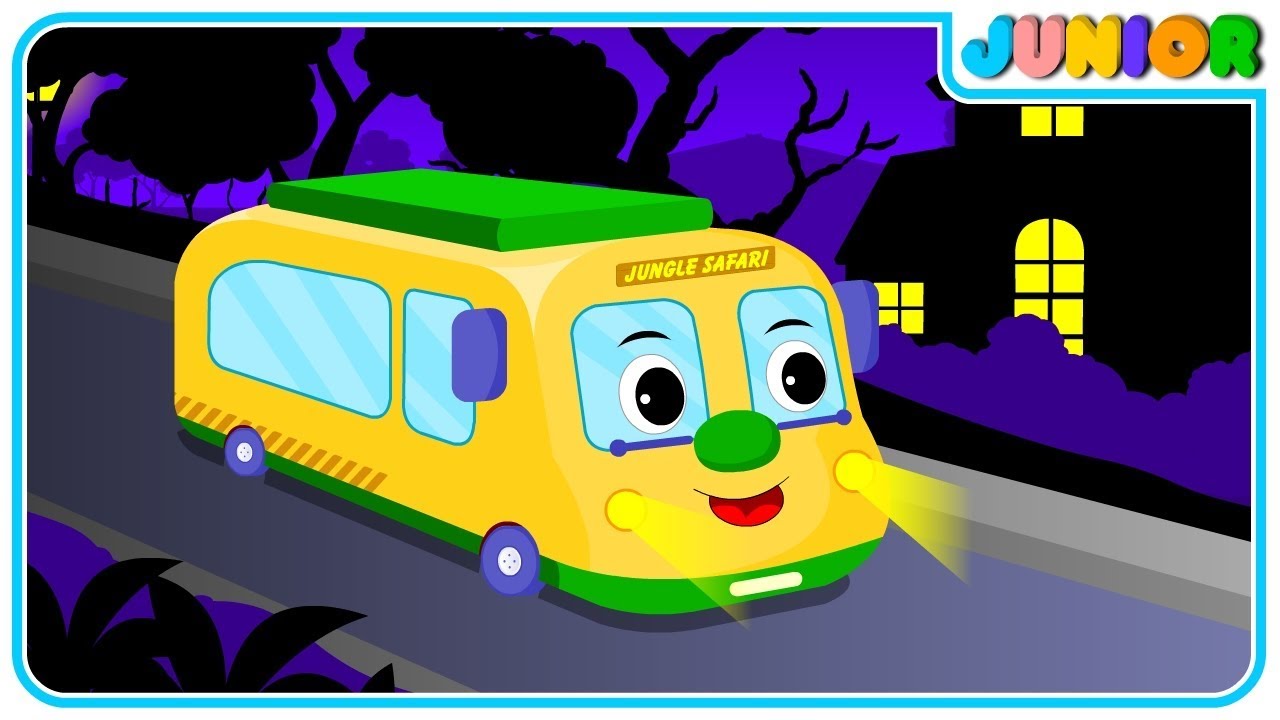 Wheels on the Bus - Fun Learning Nursery Rhyme & Kids Song @NurseryRhymesJunior