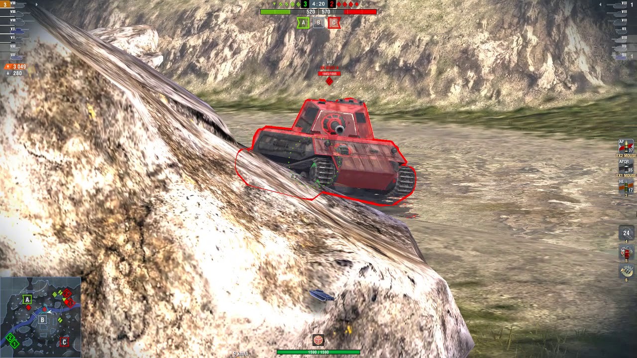 wotblitz WOT Blitz / Chrysler K Tomahawk / 6 kills / 5 746 dmg