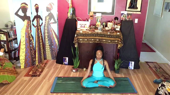 Kemetic yoga practice with Tracie Harrison