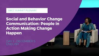 Social and Behavior Change Communication: People in Action Making Change Happen - English