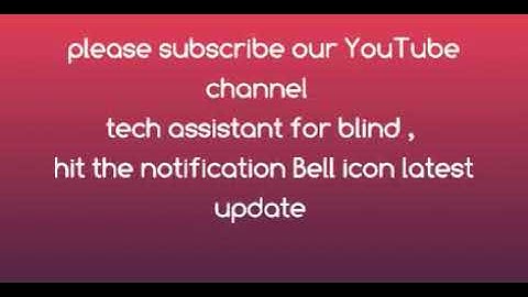 How to read pdf with TalkBack for blind user read pdf very easy vith t 2 s application for blind