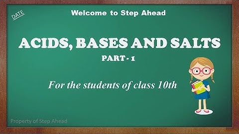 MCQ | Class 10 | Science | Acids, Bases and Salts (Part 1) | by Preksha