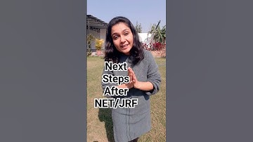 What NEXT after Cracking CSIR-UGC-NET/JRF #csir #csirlifesciences #phdentrance