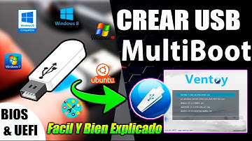 VENTOY Multiboot BIOS y UEFI [DualBoot] ✅ TODO en 1 Solo USB | Windows, Linux y Mas  En 2022