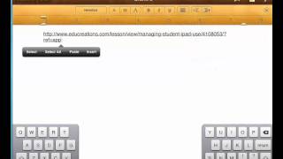 How to use "open in my big campus" to save work to the My Big Campus iPad App